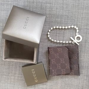 GUCCI ball chain bracelet